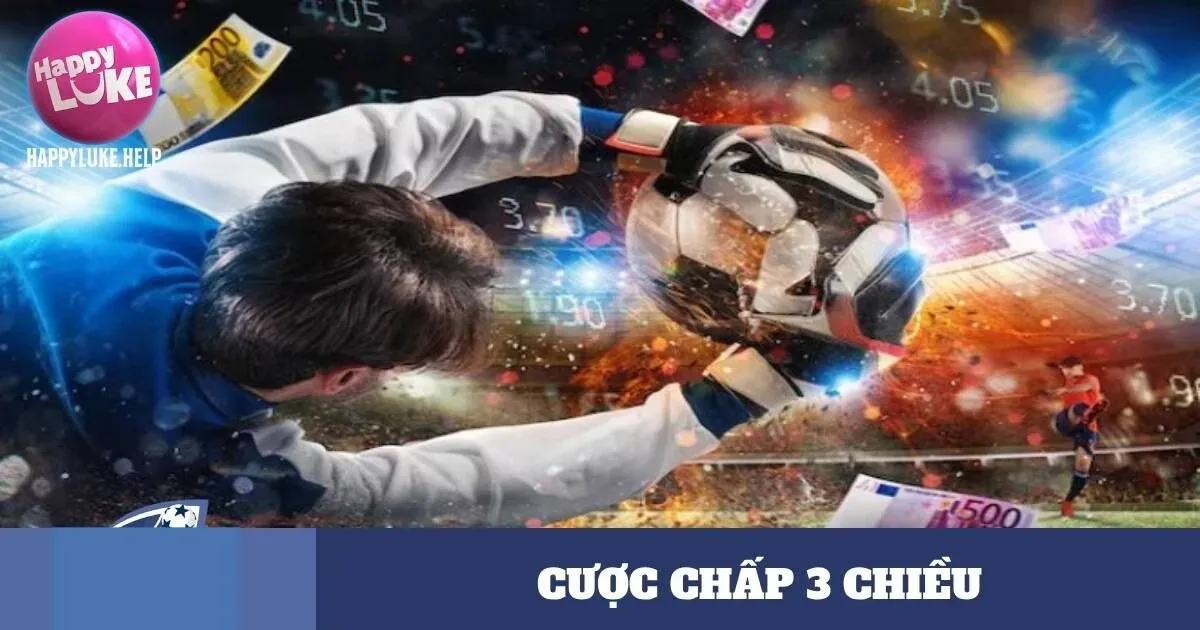 Kinh nghiệm chơi cược chấp 3 chiều Happyluke