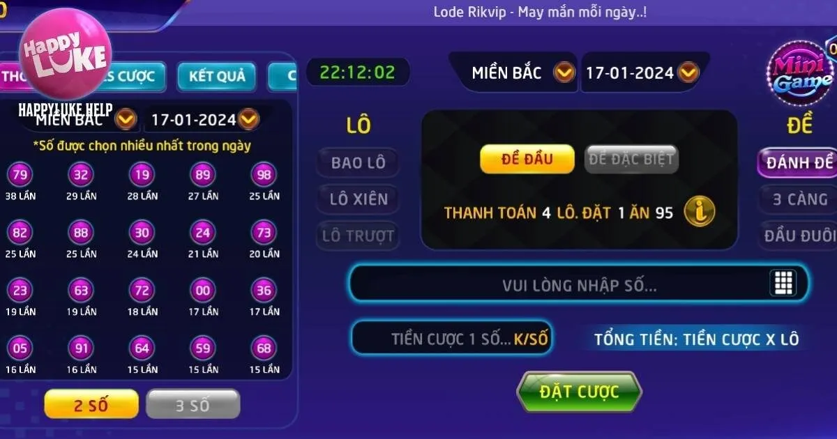Cược theo khung 7